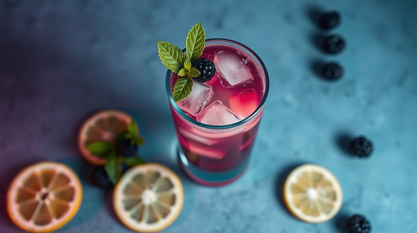 Blackberry Bourbon Lemonade 2 - Dinner Pairings Blackberry Bourbon Lemonade 2