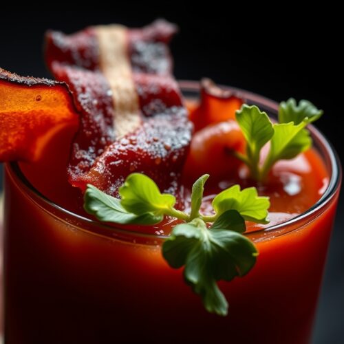 Loaded Bloody Mary with Bacon